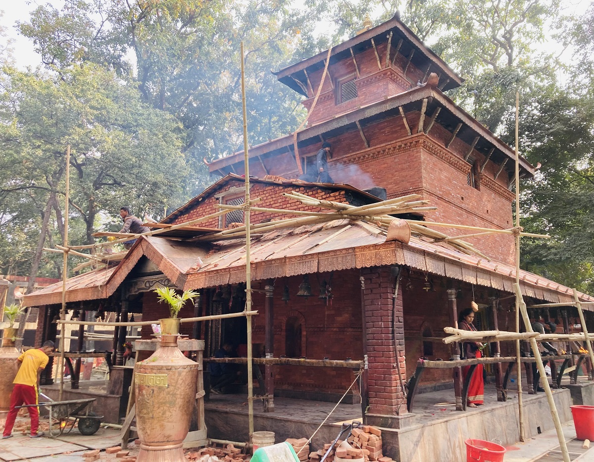 बागलुङ कालिका मन्दिर जिर्णोद्धार
